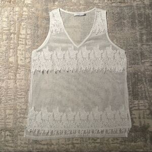 🏷️ 5 for $25 - LUSH Sheer Lace Top